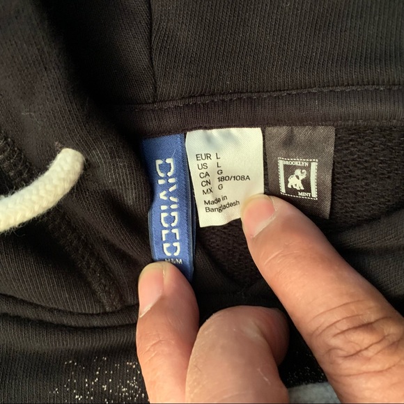 The Notorious B.I.G Hoodie Brooklyn Mint 2013 Size L Large H&M Biggie Smalls - Picture 4 of 7